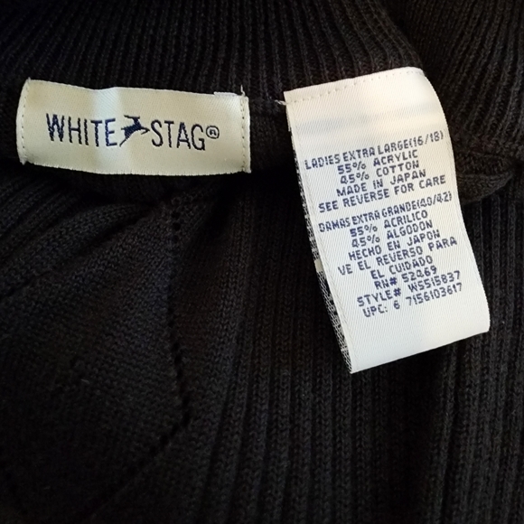 Vintage White Stag Sleeveless Sweater - Picture 4 of 4